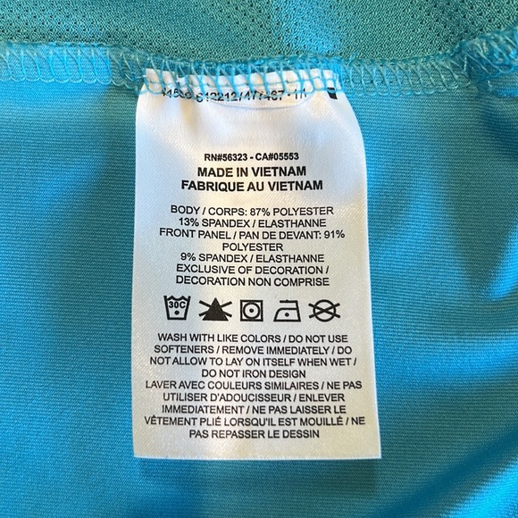 Nike Dri-fit Golf Shirt Mens Light Blue Small - Picture 7 of 7